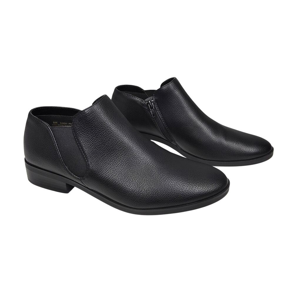 KENSIE SAMMY BLACK ANKLE BOOTS WOMEN’S SIZE 8 STRETCH COMFORT - NEW IN BOX